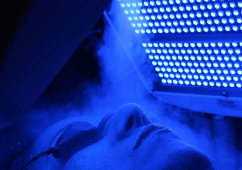 Blue Light Facial
